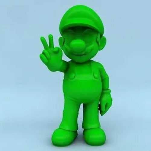 马里奥玩具人偶3d打印模型人物